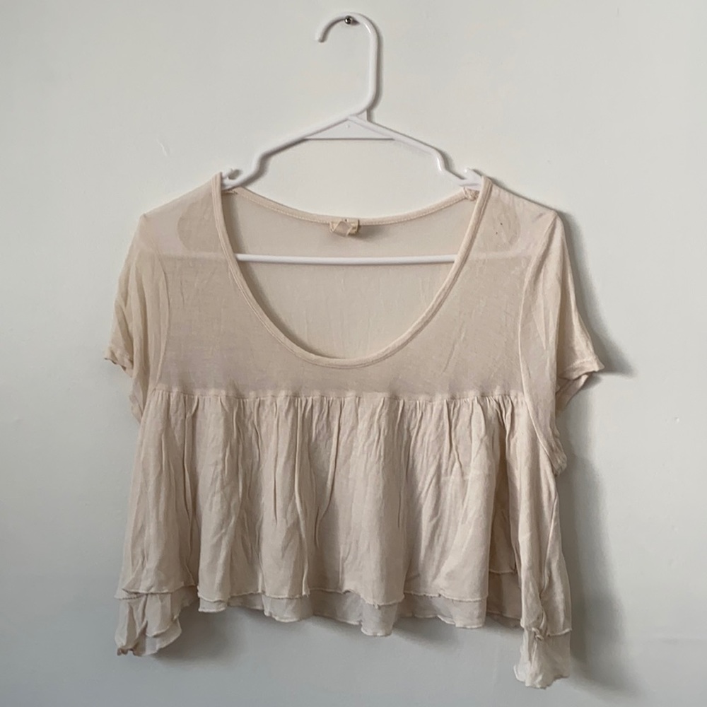 Emma &Sam Cropped T-shirt Blouse
